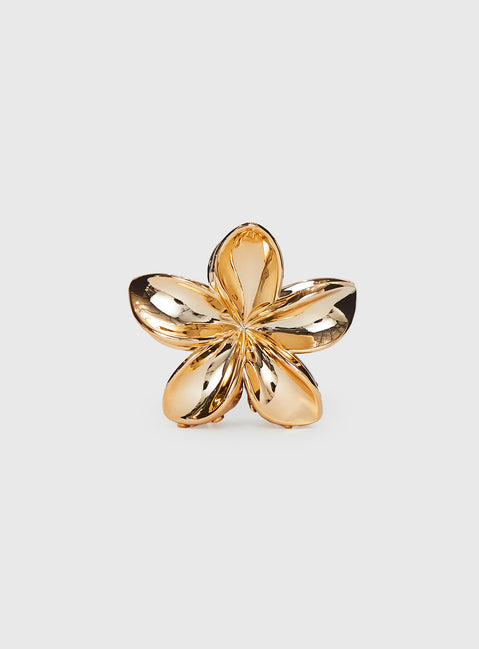 Summer Afternoons Hair Clip Gold