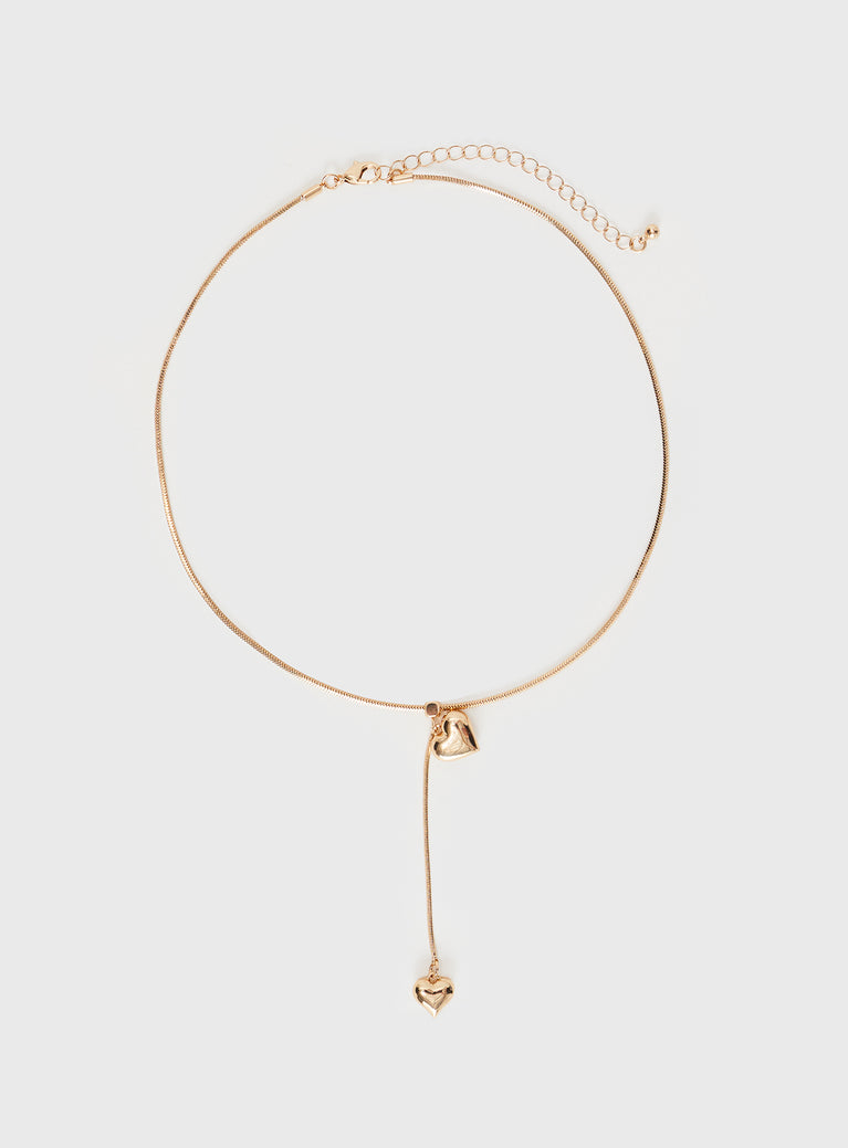 Consideration Necklace Gold