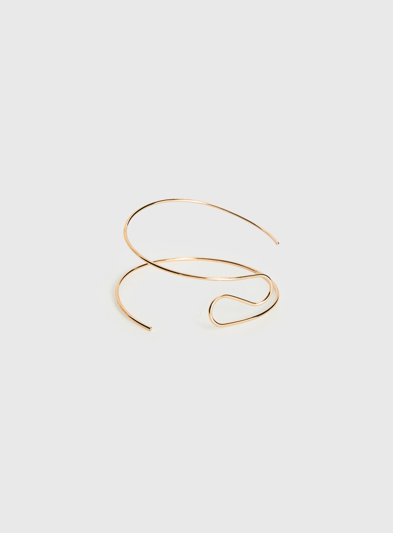 Tamsen Spiral-Armreif Gold