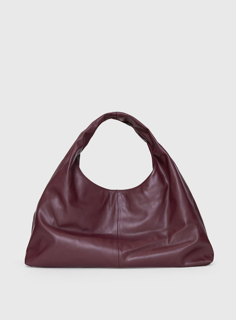 Feel A Way Shoulder Bag Burgundy