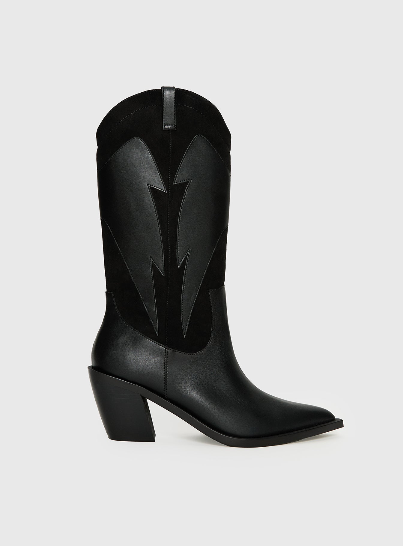 Takes You Far Cowboy Boot Black