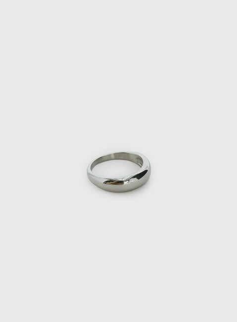 Karensa Edelstahl-Kuppelring Silber