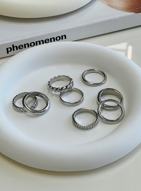 Strait Ring Pack Silver