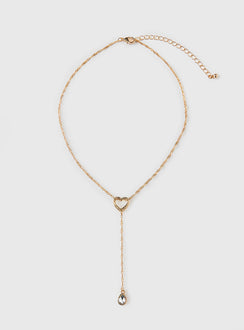 Reach Me Necklace Gold
