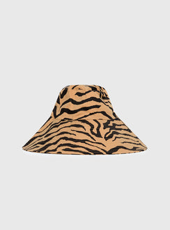 Samual Oversized Bucket Hat Tiger