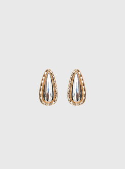 Natilee Teardrop Stud Earrings Multi