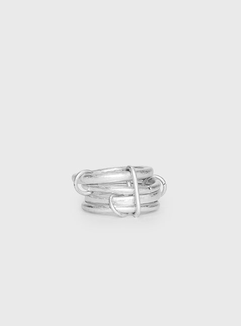 Poesia Ring Silver