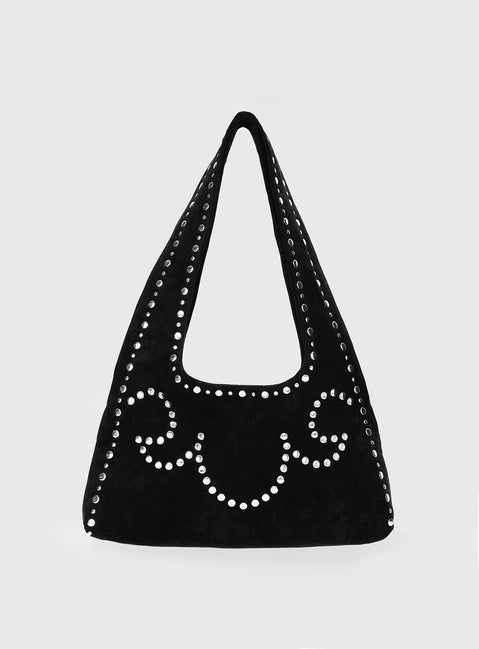 Lemoni Stud Bag Black