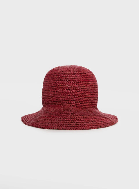 Kirky Hat Red
