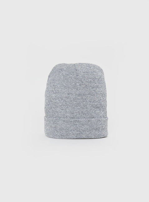 Knit beanie Foldable brim, thick knit material, double lined Good stretch 