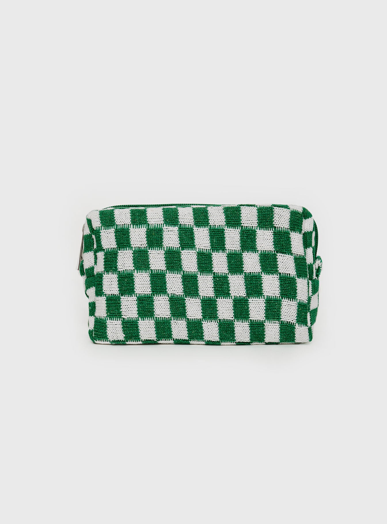 Zinny Cosmetics Case Green / White