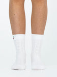 Crew socks Cherry graphic Good stretch