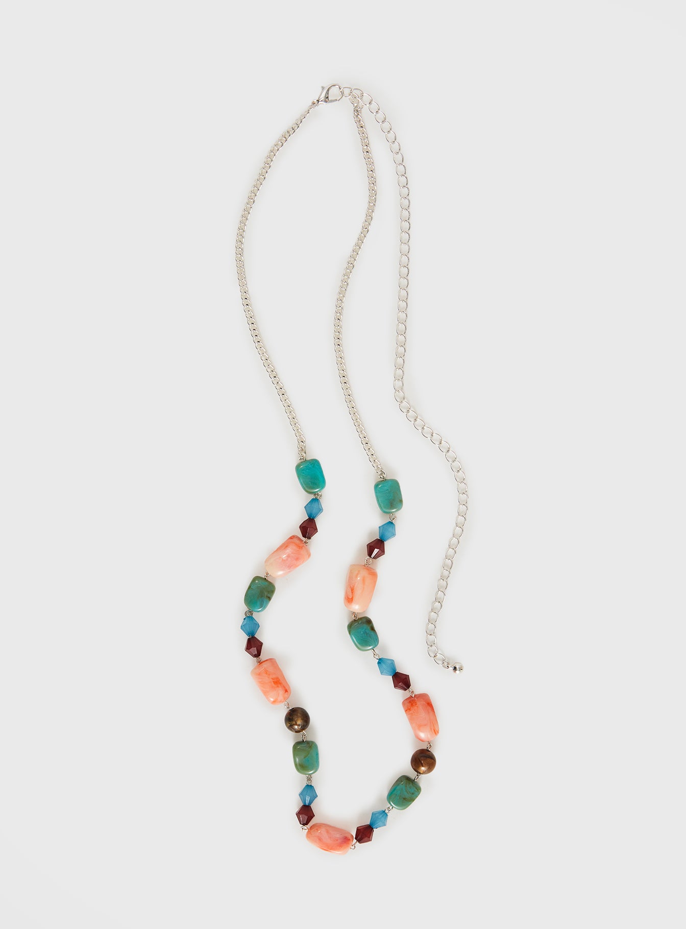 Elestren Beaded Chain Belt Multi