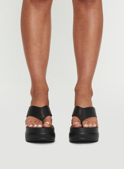 Katya Platform Heels Black