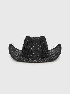 Tennessee Diamante Cowboy Hat Black