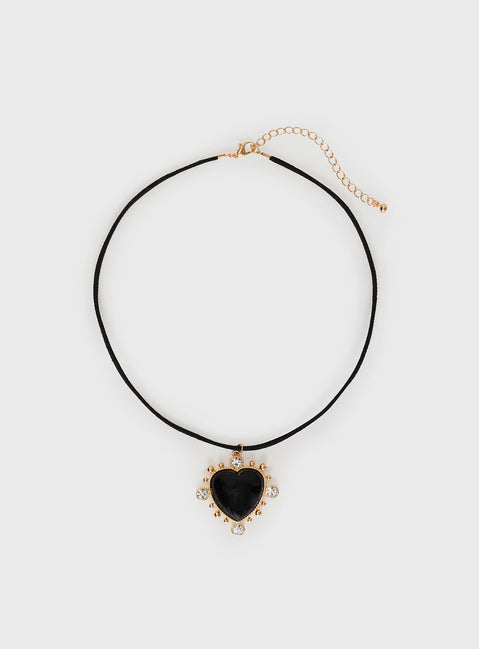 Check In Necklace Gold