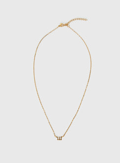 Engels Halskette 111 Gold vergoldet