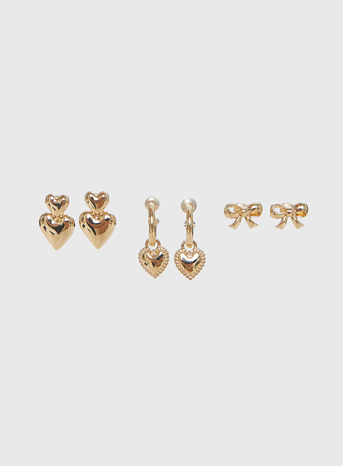 Stick With Me Earring Pack Gold