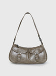 Jayalen Shoulder Bag Washed Grey