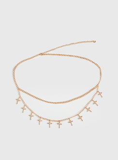 Tahlea Layered Belt Gold