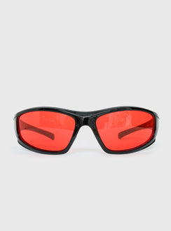 Rapp Sunglasses Black / Red