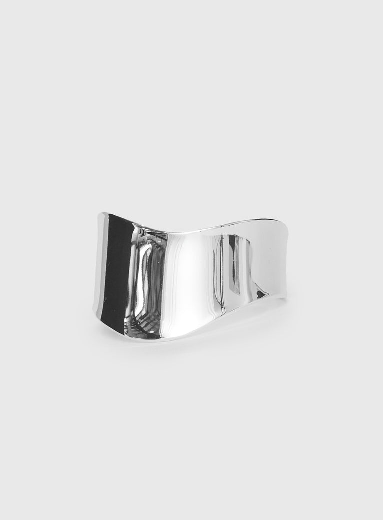 Diamanta Cuff Silver