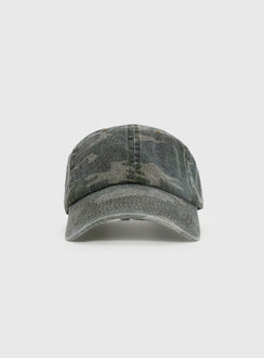 Cadey Cap Washed Camo