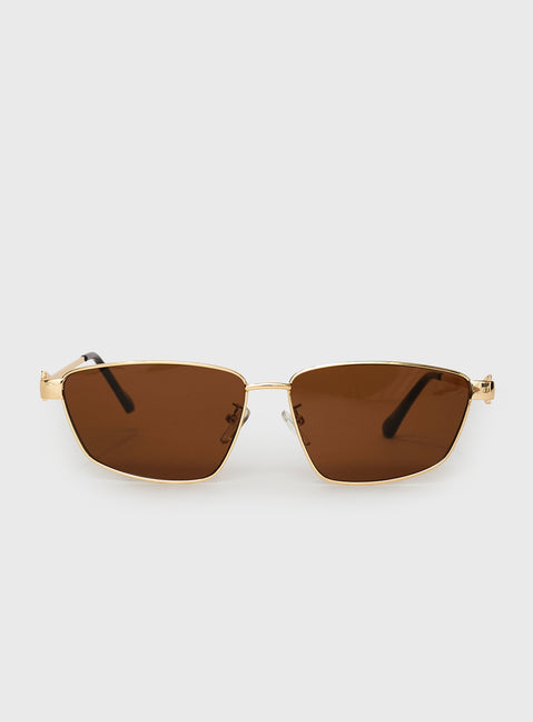 Aletta Sunglasses Brown / Gold