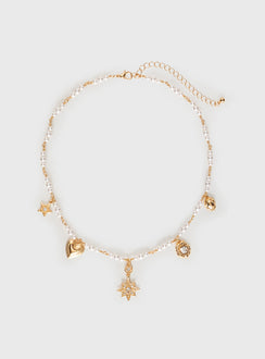 Divinity In Motion Necklace Gold