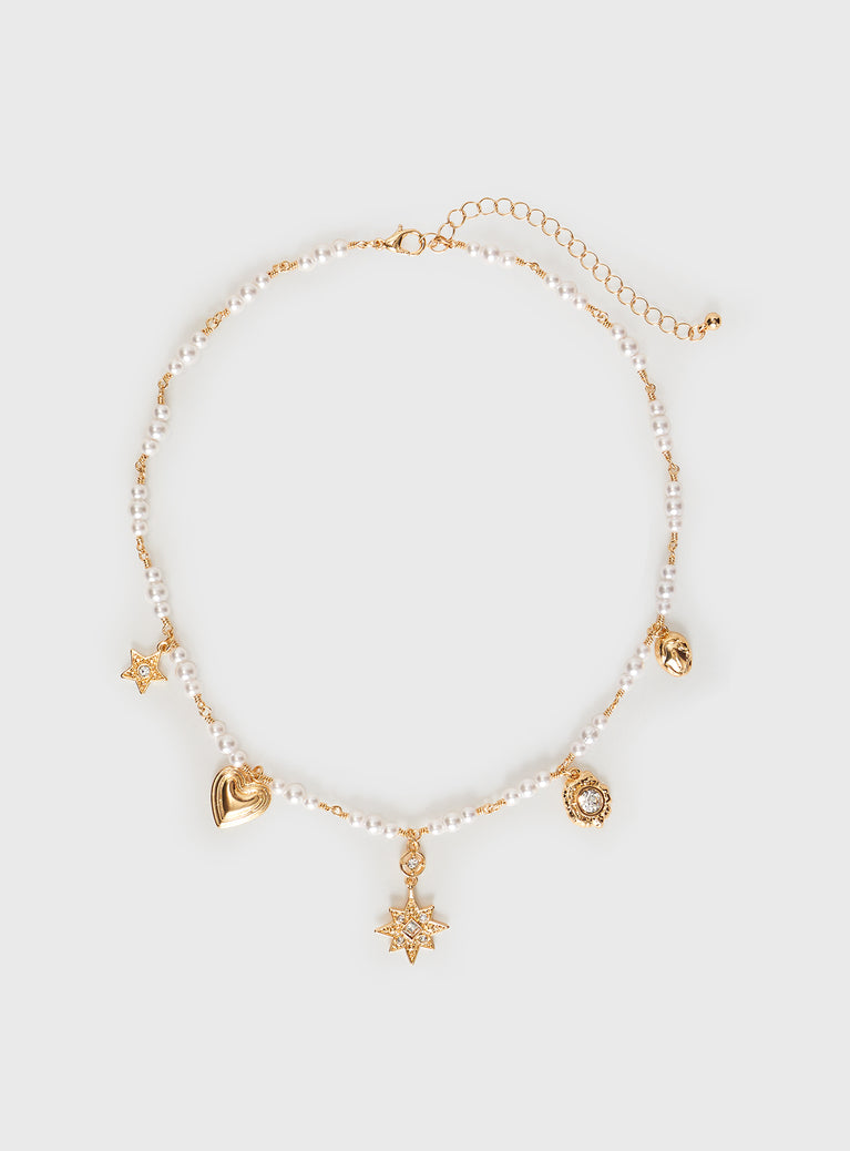 Divinity In Motion Necklace Gold