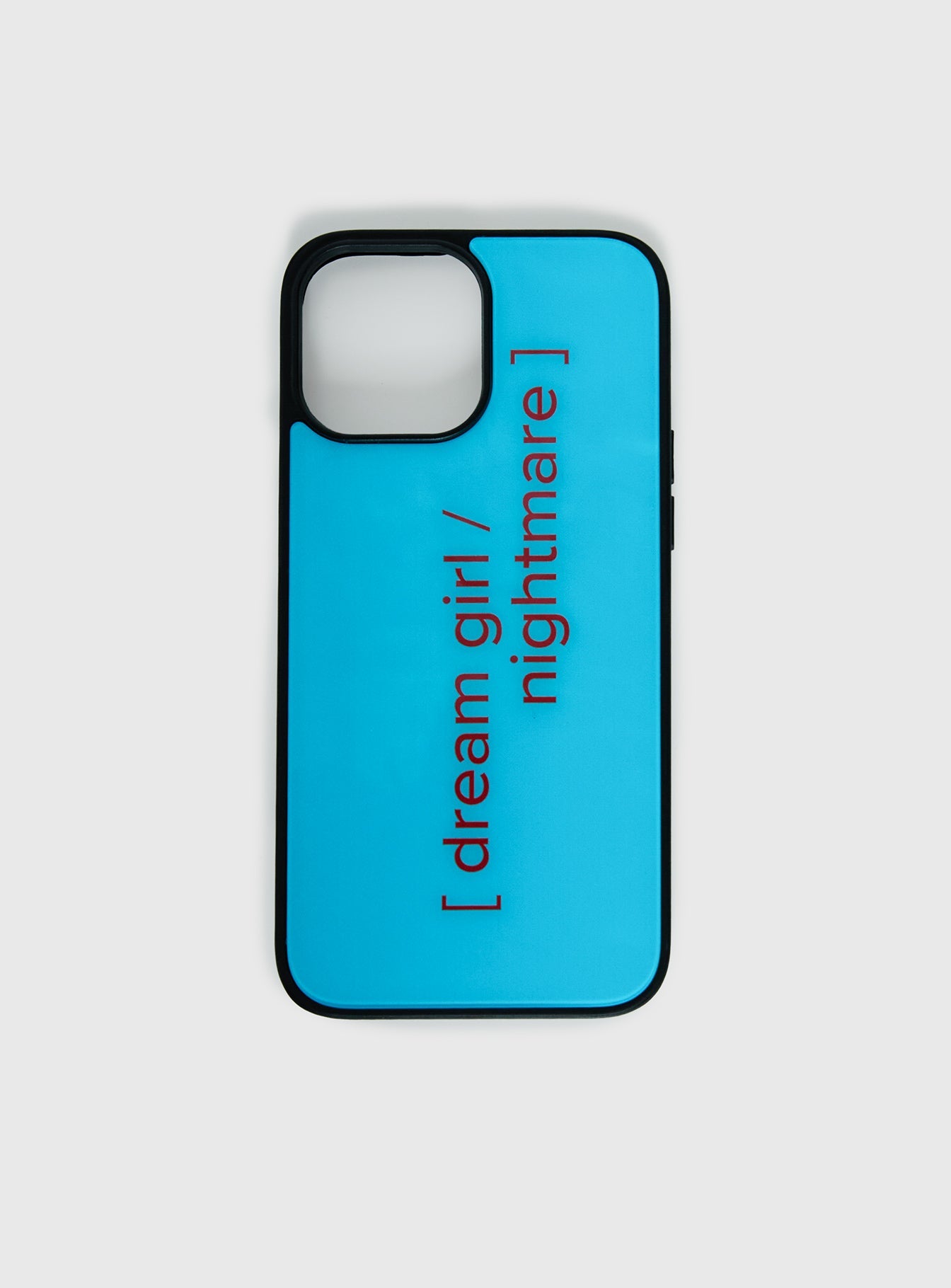 Your Dream Girl iPhone Case Blau / Rot