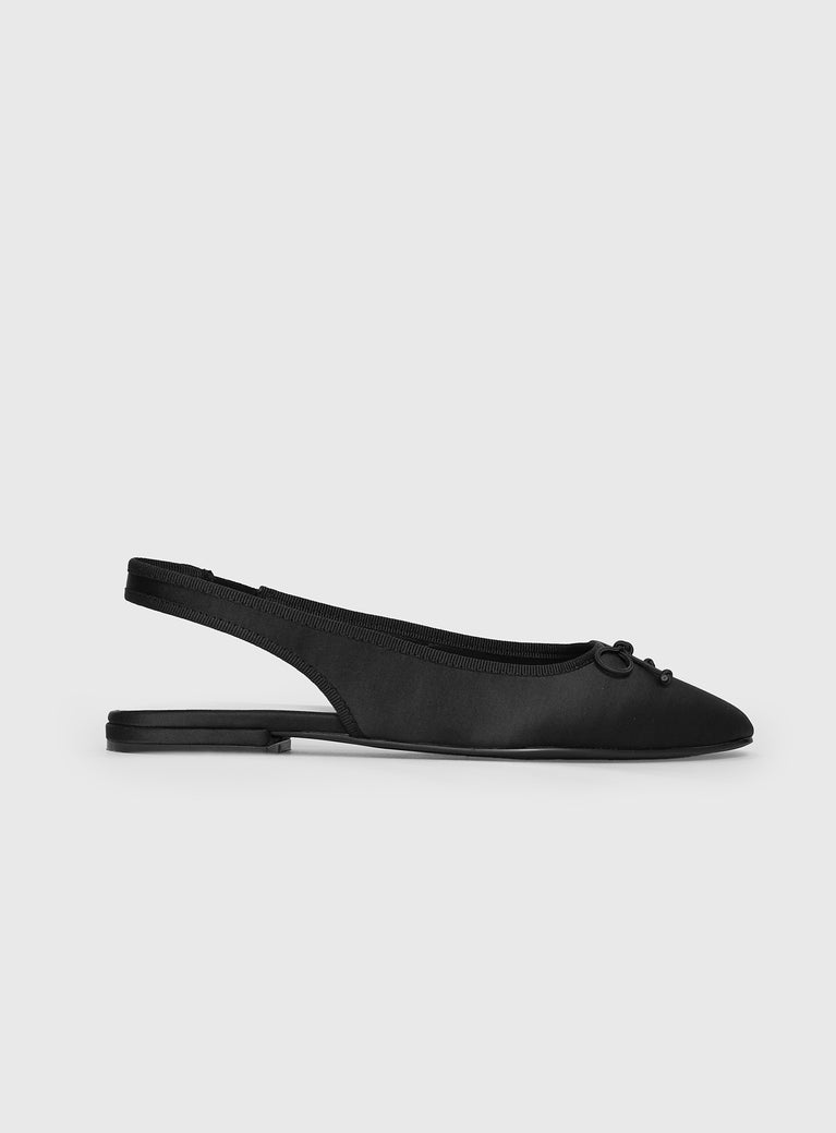 Adienne Ballet Flats Black