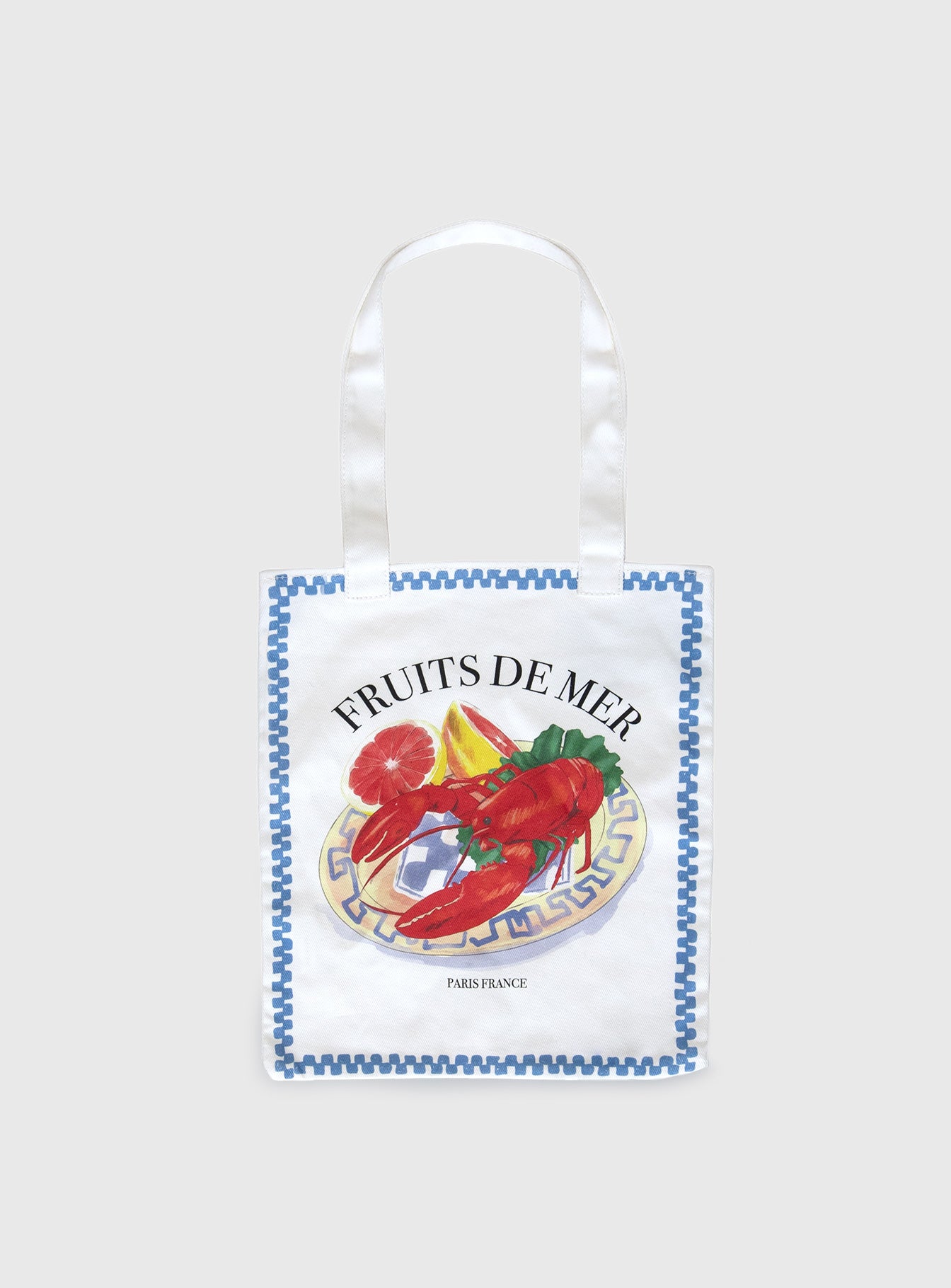 Lobster Larry Tote Bag White