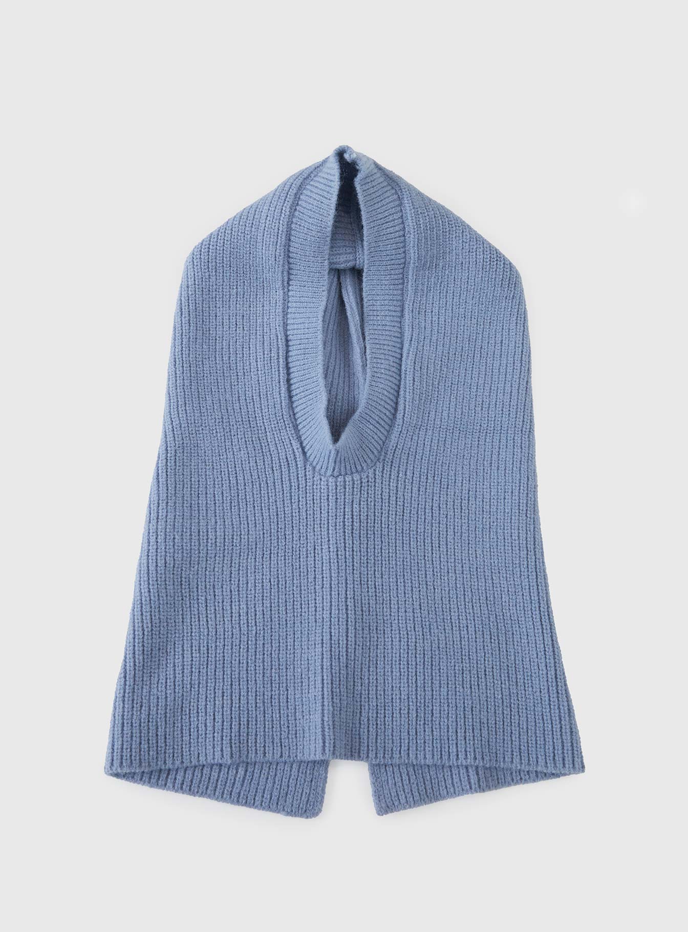 Frostwind Knit Hood Blue