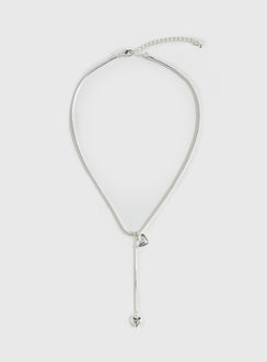 Consideration Necklace Silver