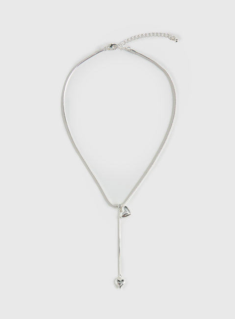 Consideration Necklace Silver