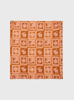 Vittorio Head Scarf Rust / Pink