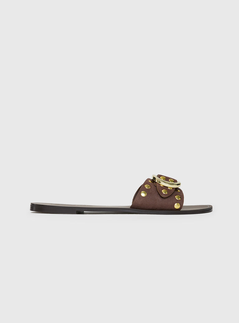 Rylea Flats Dark Brown