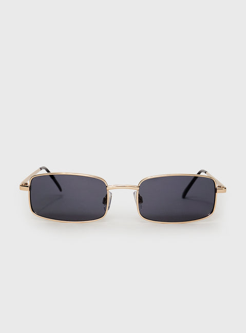 Inglewood Sunglasses Black/ Gold