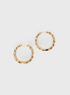 Boys Earrings Gold