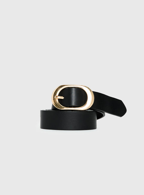 Daytime Belt Black / Gold