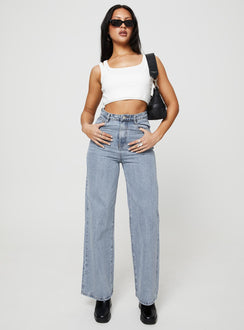 product Princess Polly Mid Rise  Nicolo Jeans Denim