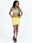 product Mani Mini Skirt Yellow Princess Polly  Mini Skirts 