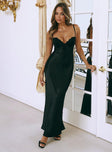 Fadyen Bias Cut Maxi Dress Black