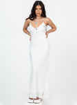 product Princess Polly High Neck  Emily Maxi Dress White Petite