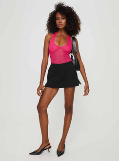 product Princess Polly Sleeveless Square Neck  Solomon Halter Top Pink