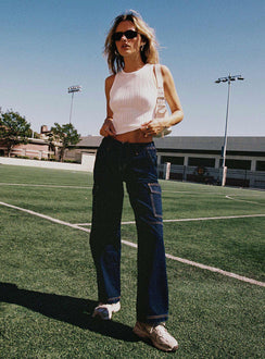 product Princess Polly Sleeveless High Neck  Cassa Tank Top Ivory