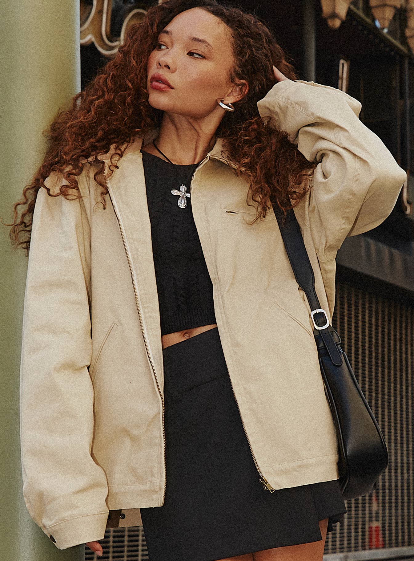 ジャケット・アウター Theory 24SS SHEER BOMBER AIRY COTTON 24SS theory AIRY COTTON SHEER BOMBER Knit Jacket, Size S, Light