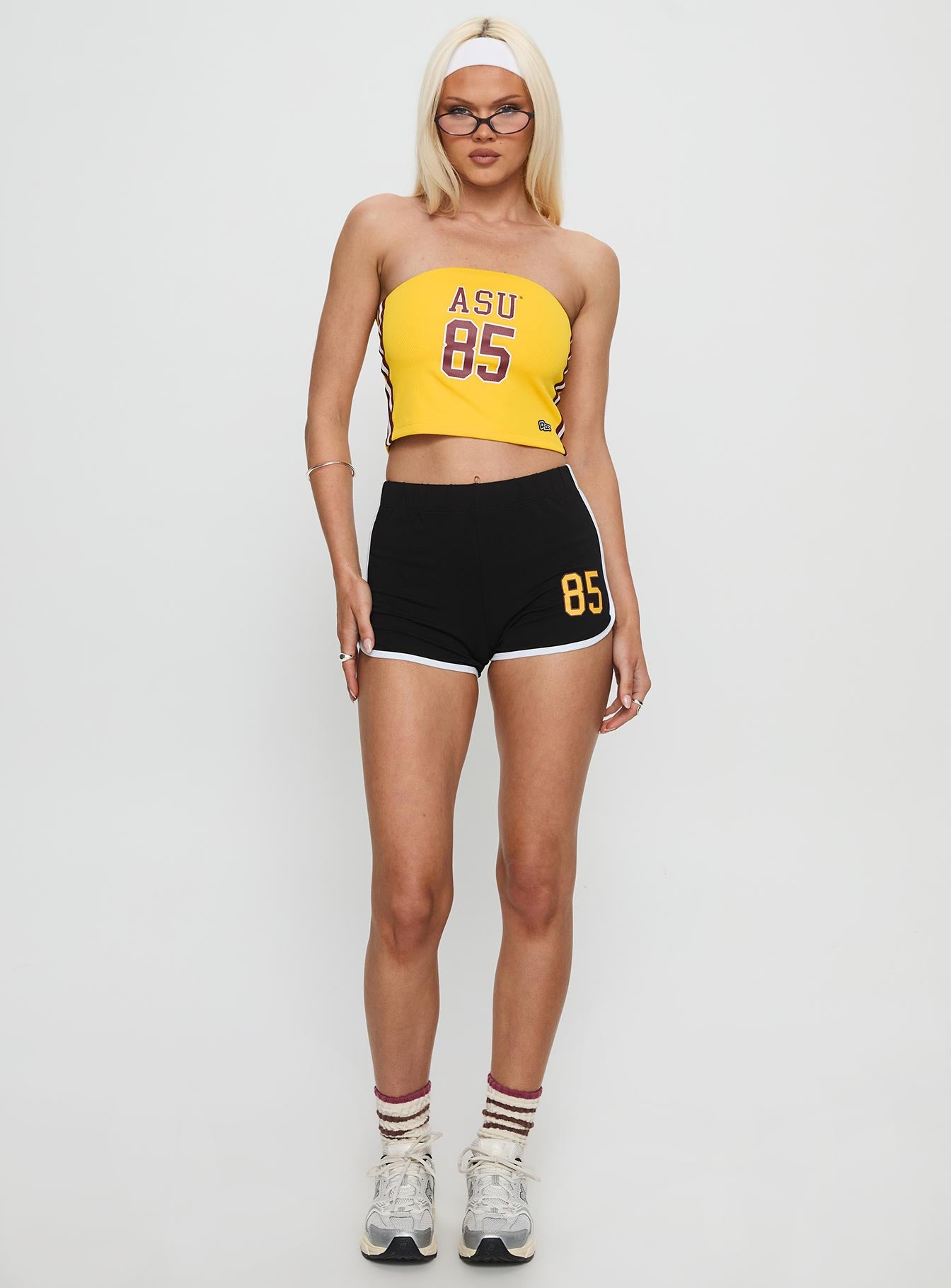 ASU Jersey Tube Top Gold