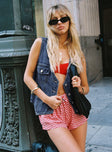 Neils Oversized Denim Vest Denim